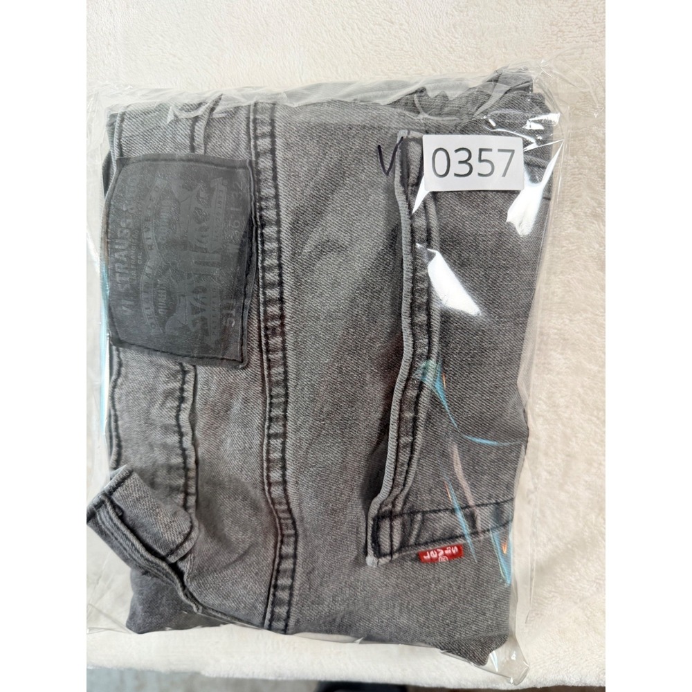 Levi's 511 Gray Slim Fit Jeans W36 L32 Stretch Denim Men - Picture 8 of 8